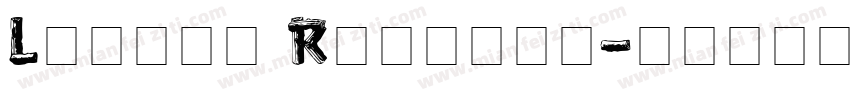 Logger Regular字体转换